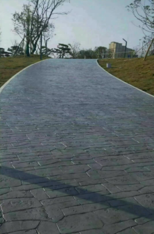 户外仿砖压印地坪
